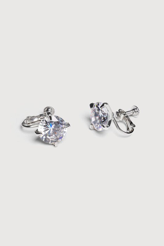 12mm Crystal Clip-on Earrings - BLOCH EU