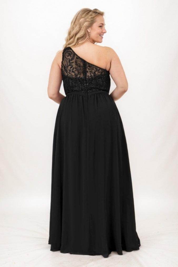 A-Line Maxi Chiffon Bridesmaid Dress CB0772 - COCOMELODY