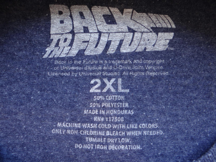 Back to the Future Graphic T Shirt 2XL3