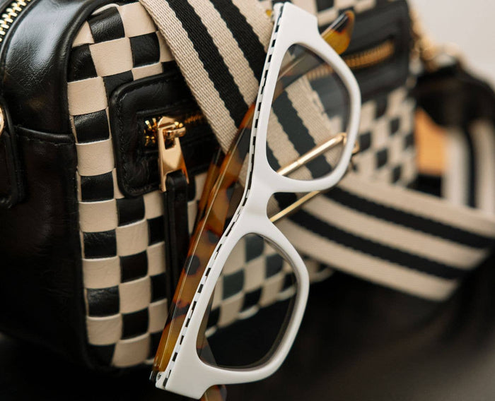 Bernadette (Blue Light): White/Tokyo Tortoise / 1.75