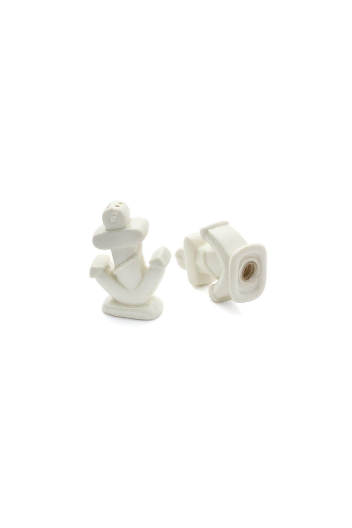 Ceramic Anchor Salt & Pepper Shakers Collectors Kitchen Décor CGF0013 (Set of 6 pcs) - COCOMELODY
