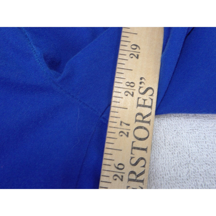 Cherokee Workwear Royal Blue Scrub Pants Small 4020P Elastic Drawstring Cargo7