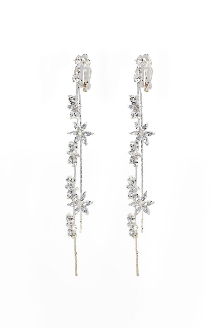 Crystals Tiara Necklace Earrings Jewelry CY0067 - COCOMELODY