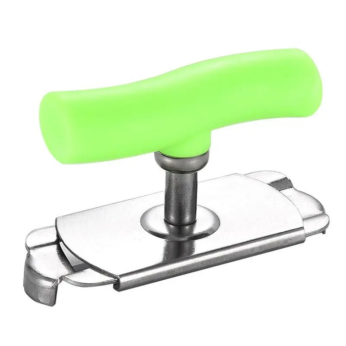 green / Bent handle