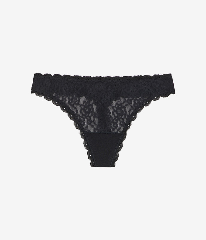 Effortlessly Lace Thong: Night