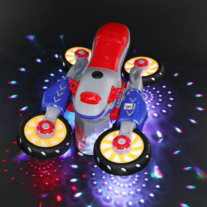 Electric Light and Music Deformation Motorcycle