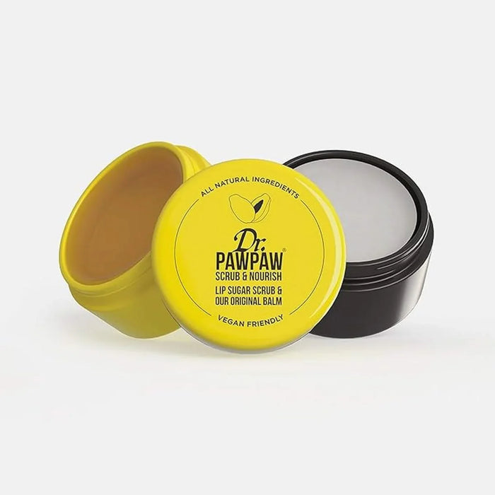 Gommage et baume à lèvres Dr PAW PAW Lip Scrub & Nourish