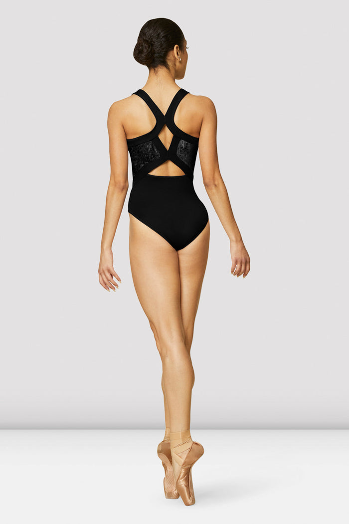 Ladies Boutique Velvet Scoop Neck Leotard - BLOCH US