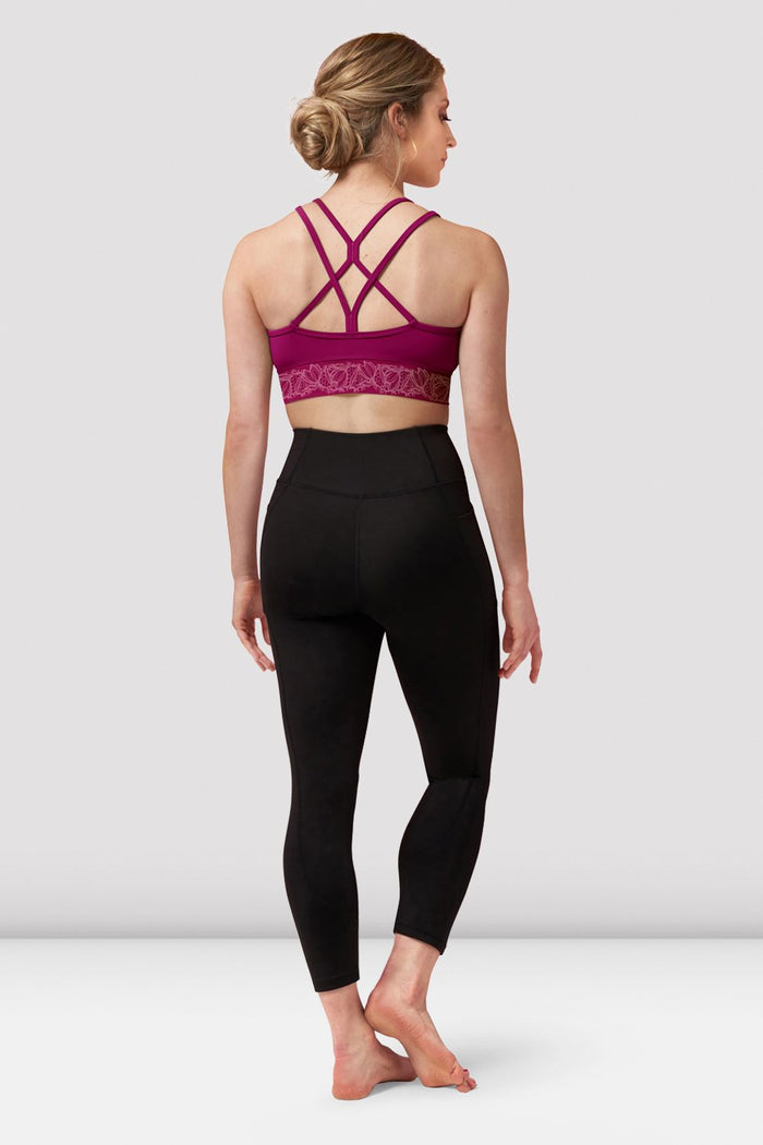 Ladies Demi Scoop Neck Crop Top