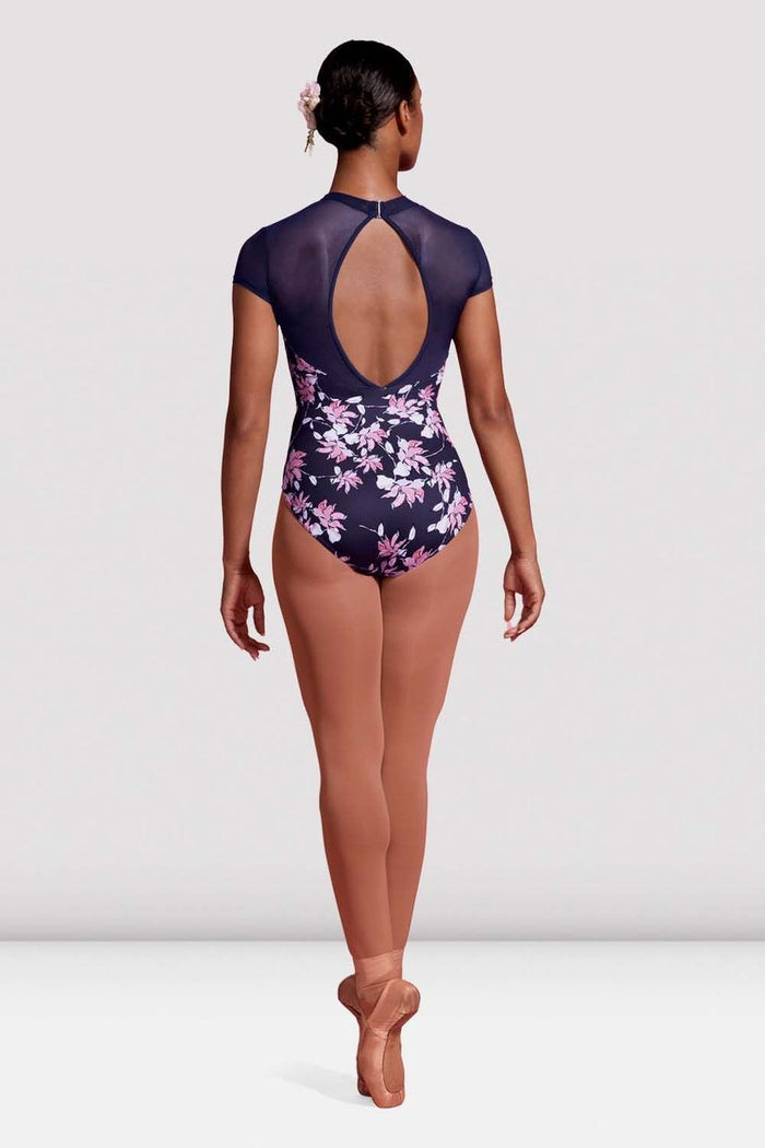 Ladies Mirella Jardin Mock Neck Leotard