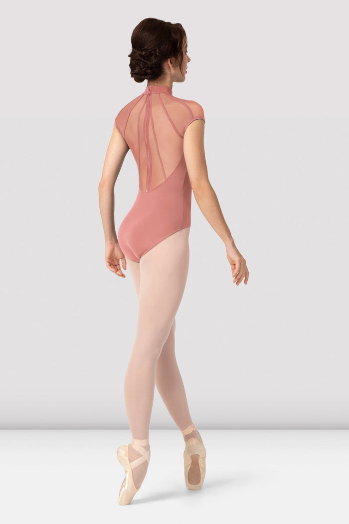Ladies Victory Corset Cap Sleeve Leotard