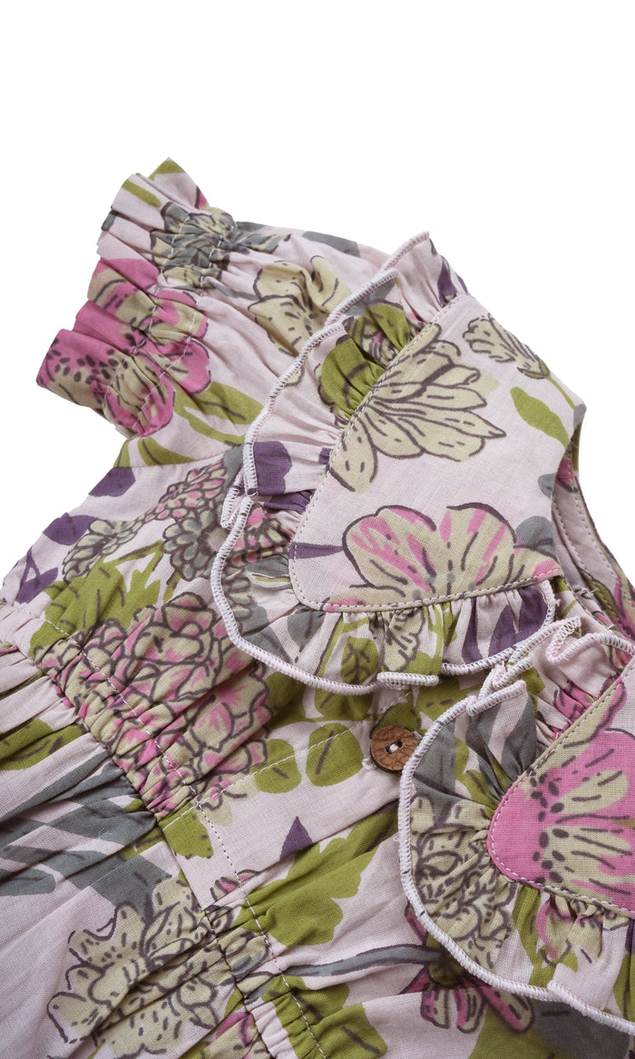 Sofia Romper : LAVENDER : Infant : Baby Girl Romper Yo Baby India