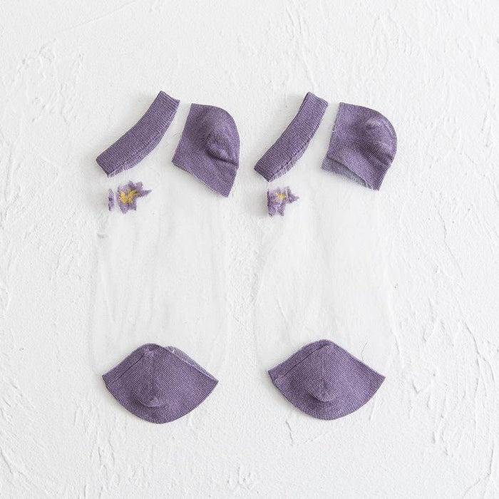 purple / 5 pairs
