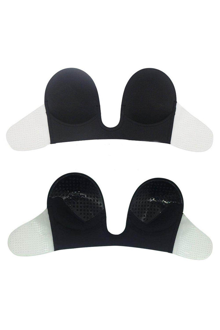 Nylon Invisible Self Adhesive Strapless Push-Up Bra CN0020 - COCOMELODY