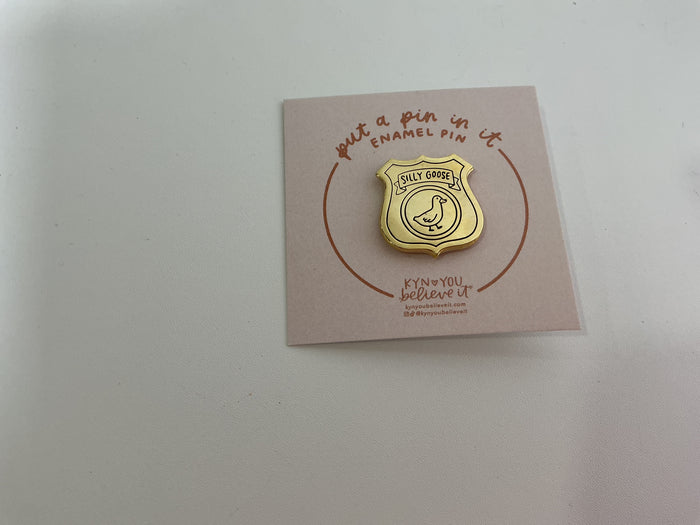 Silly Goose Pin