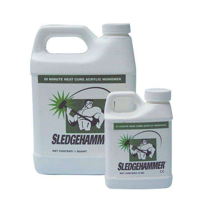 Sledgehammer Acrylic Heat Cure - 20 Minute Liquid Only (Monomer)