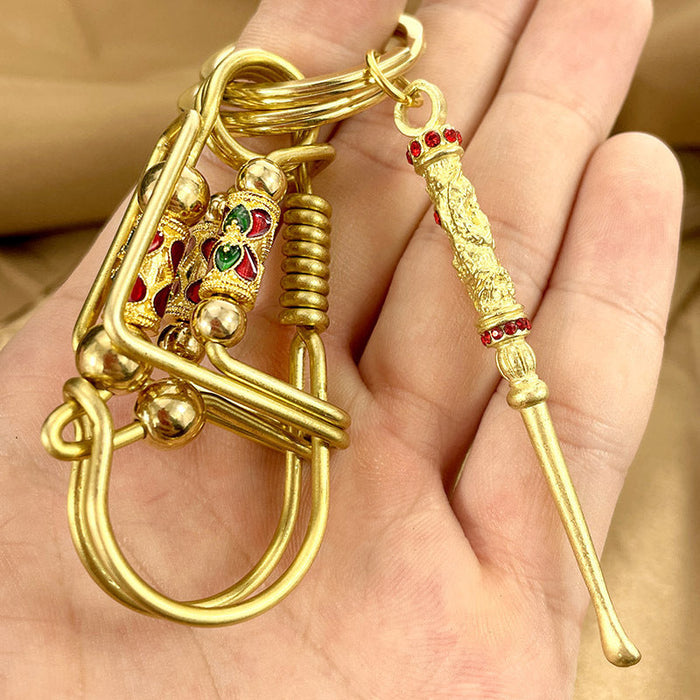 1*Keychain+1*Ear Scoop