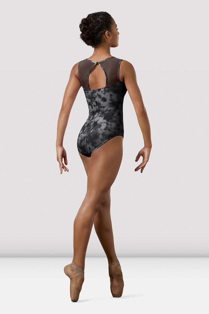 Tween Mirella Watercolour High Neck Leotard - BLOCH EU