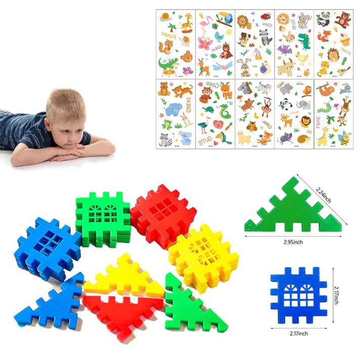đ Waffle Interlocking Building Blocks
