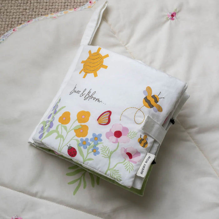 Wildflower Garden Organic Fabric Activity Book