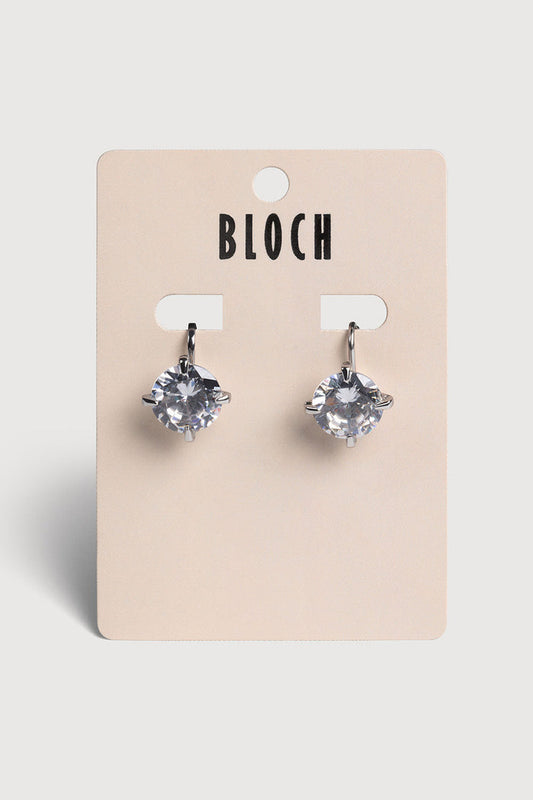 12mm Crystal Clip-on Earrings - BLOCH EU