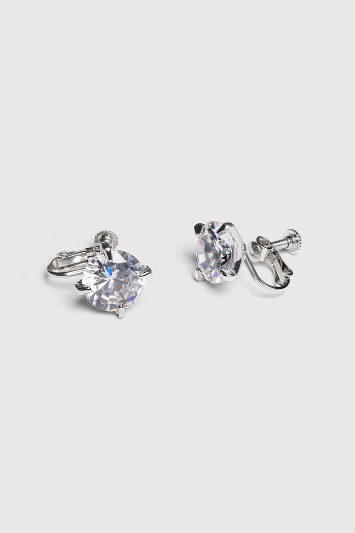 12mm Crystal Clip-on Earrings - BLOCH EU