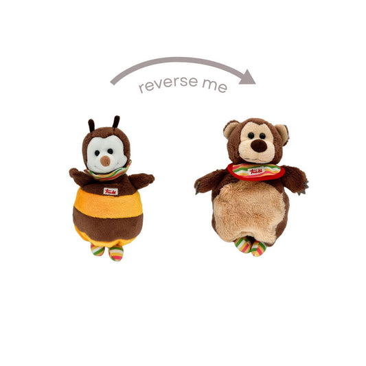 2 in 1 Hand Puppet Bee/Bear