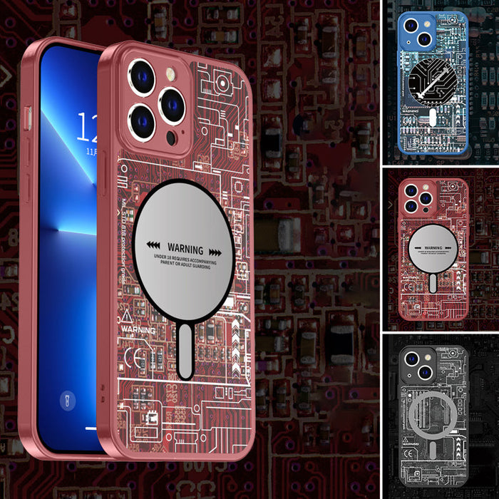 2022 Punk Style Magnetic Mobile Case Cover