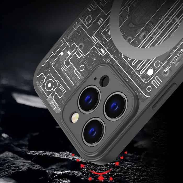 2022 Punk Style Magnetic Mobile Case Cover