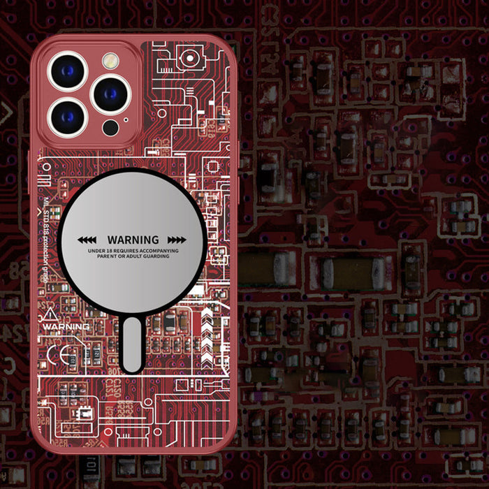 2022 Punk Style Magnetic Mobile Case Cover