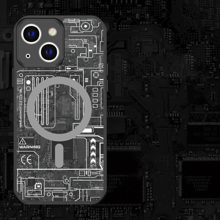 2022 Punk Style Magnetic Mobile Case Cover