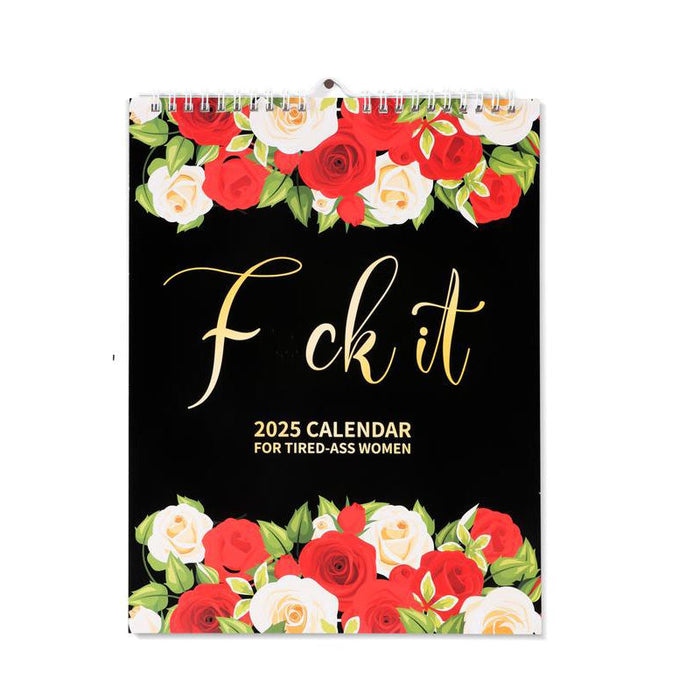 Red A - Wall Calendar