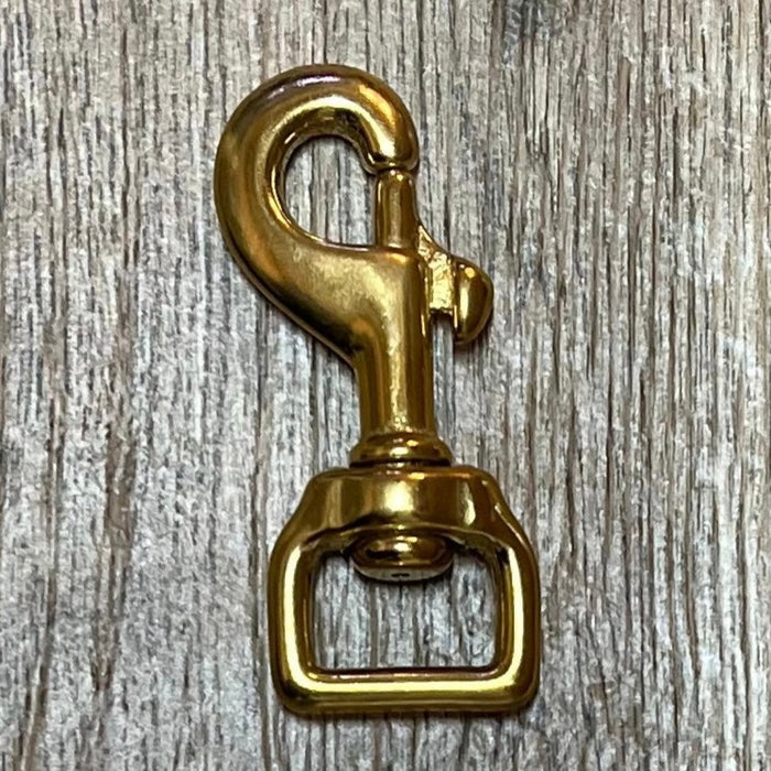 3/4" Brass Flat Swivel Snap