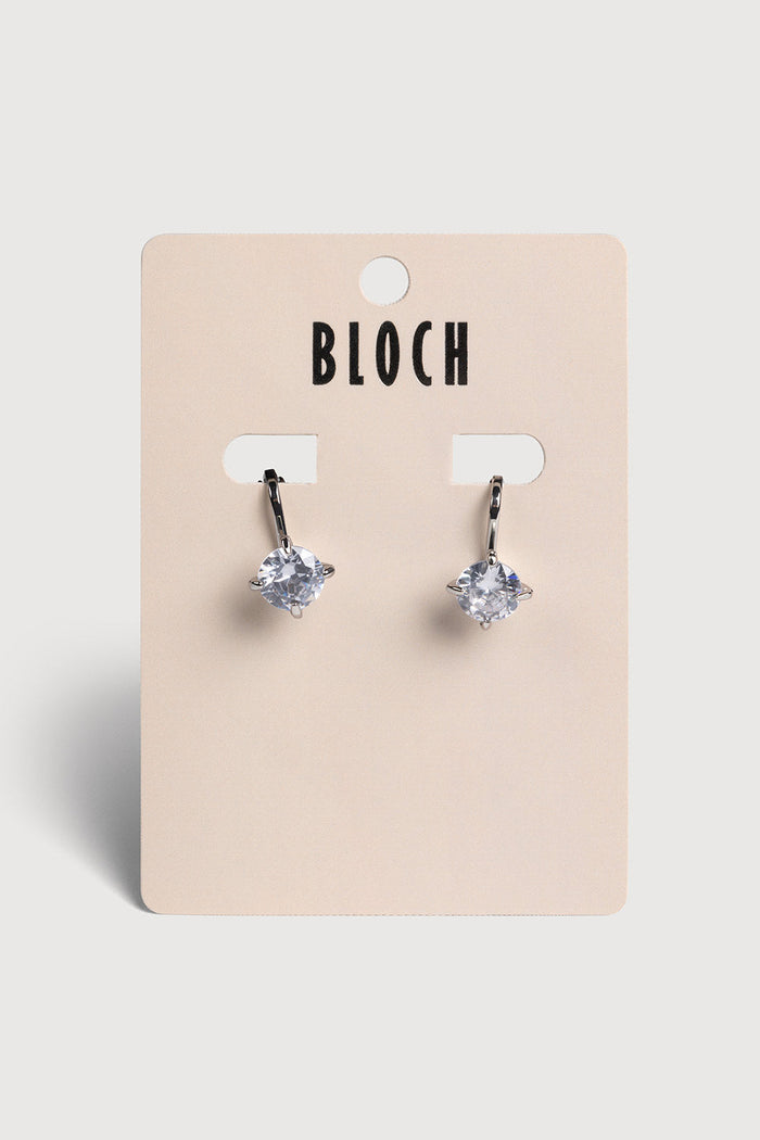 8mm Crystal Clip-on Earrings - BLOCH EU