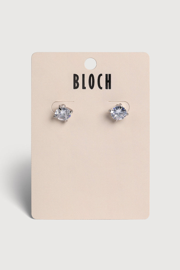 8mm Crystal Stud Earrings - BLOCH EU