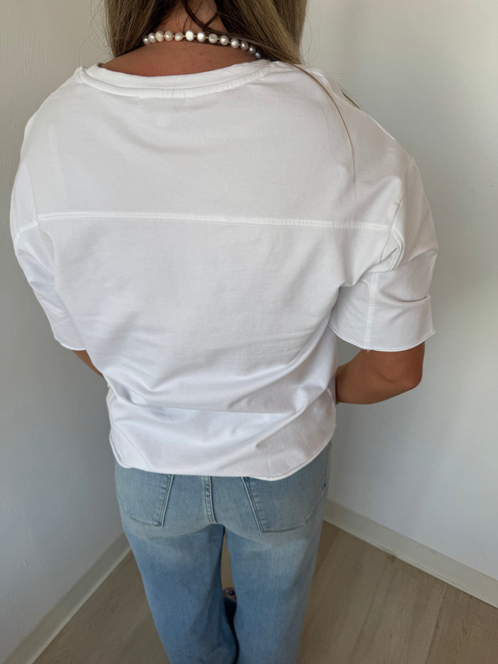 Marlee Top - Greige Goods