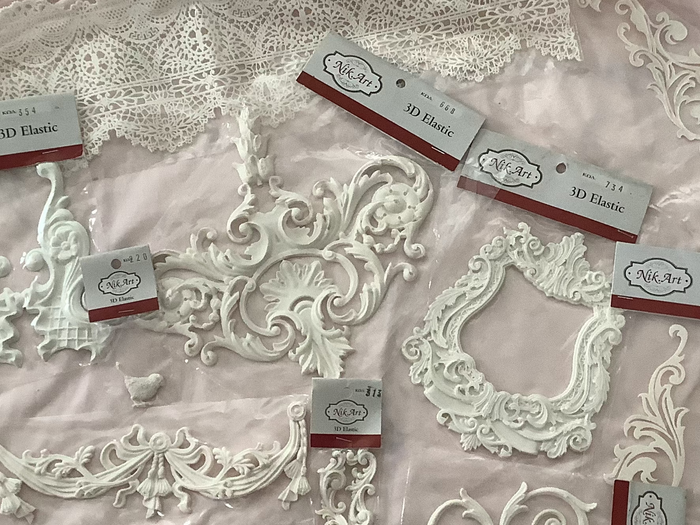Nik·Art Embellishment Bundle No. 3 — Large (16 Pieces) | Rare European Decorative Castings