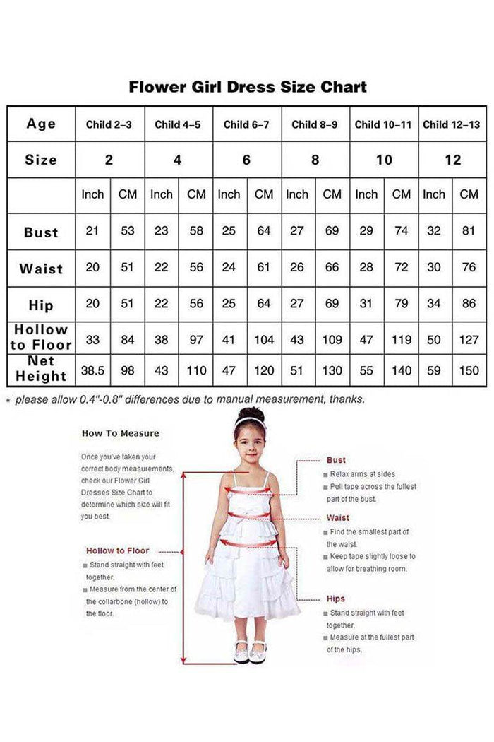 A-Line Illusion Neck Short Sleeve Sparkle Tulle Court Train Flower Girl Dresses 771199101200 - COCOMELODY