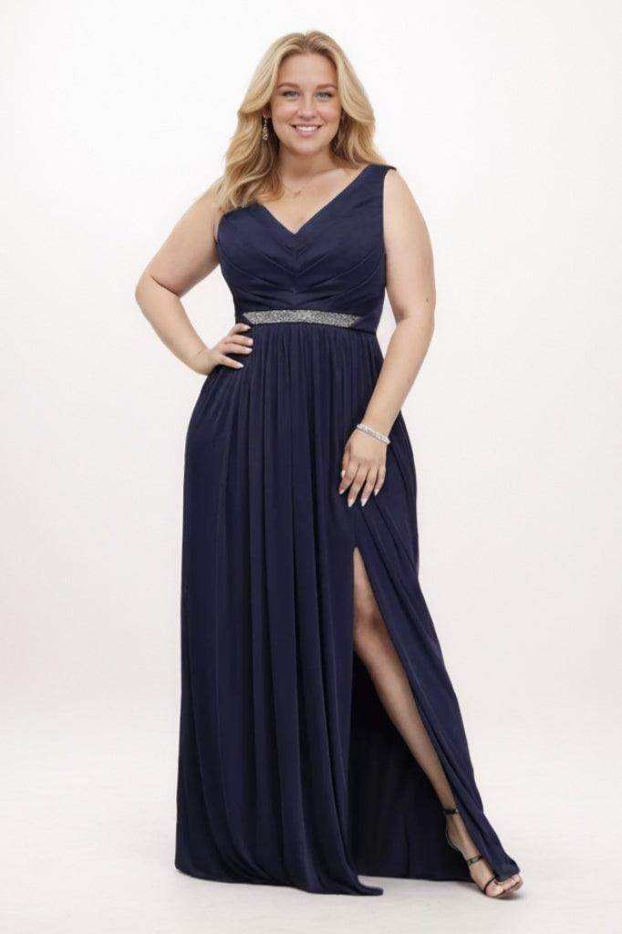 A-Line Maxi Chiffon Bridesmaid Dress CB0787 - COCOMELODY