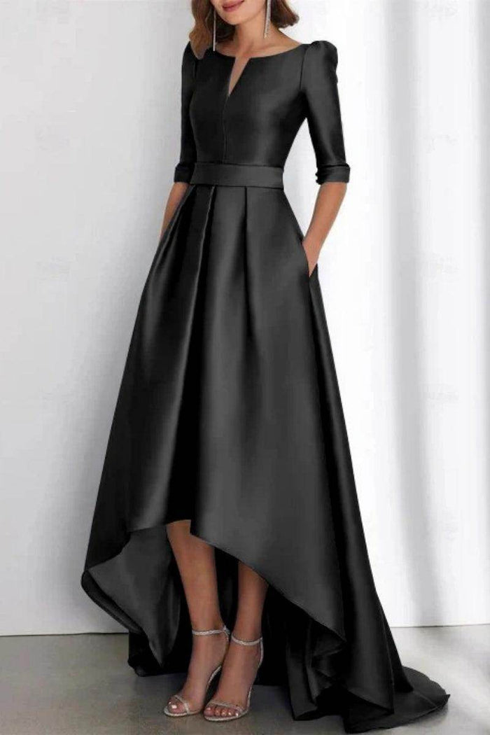 A Line Off The Shoulder Sleeveless Ankle Length Mother Dresses CM0337 - COCOMELODY