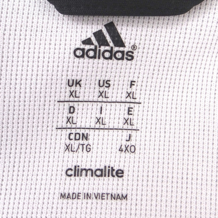 Adidas Mens Climalite Full Zip Track Jacket Gray Space Dye Mock Neck XL2