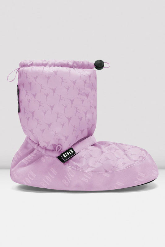 Adult Ballerina Print Warm Up Booties