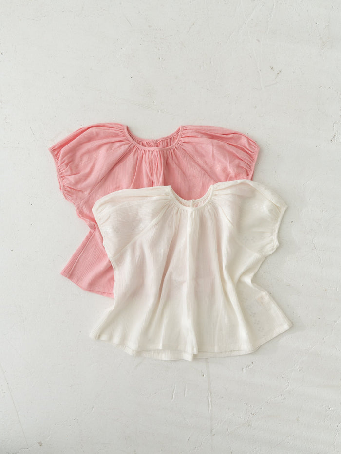 Airy gather blouse