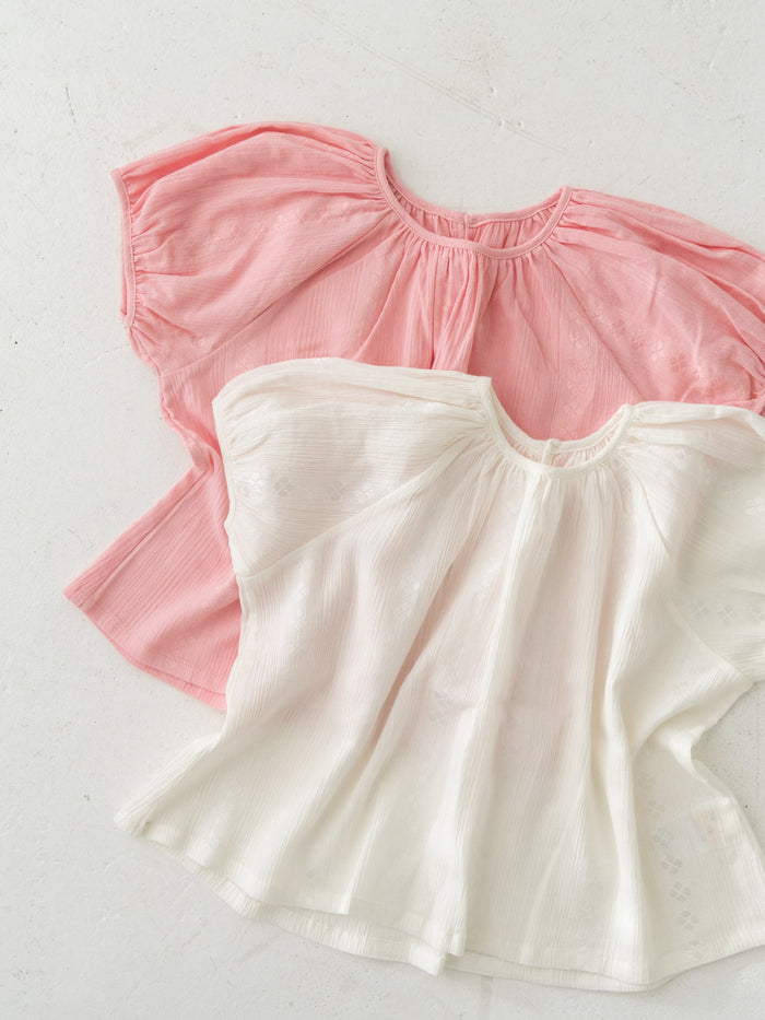 Airy gather blouse