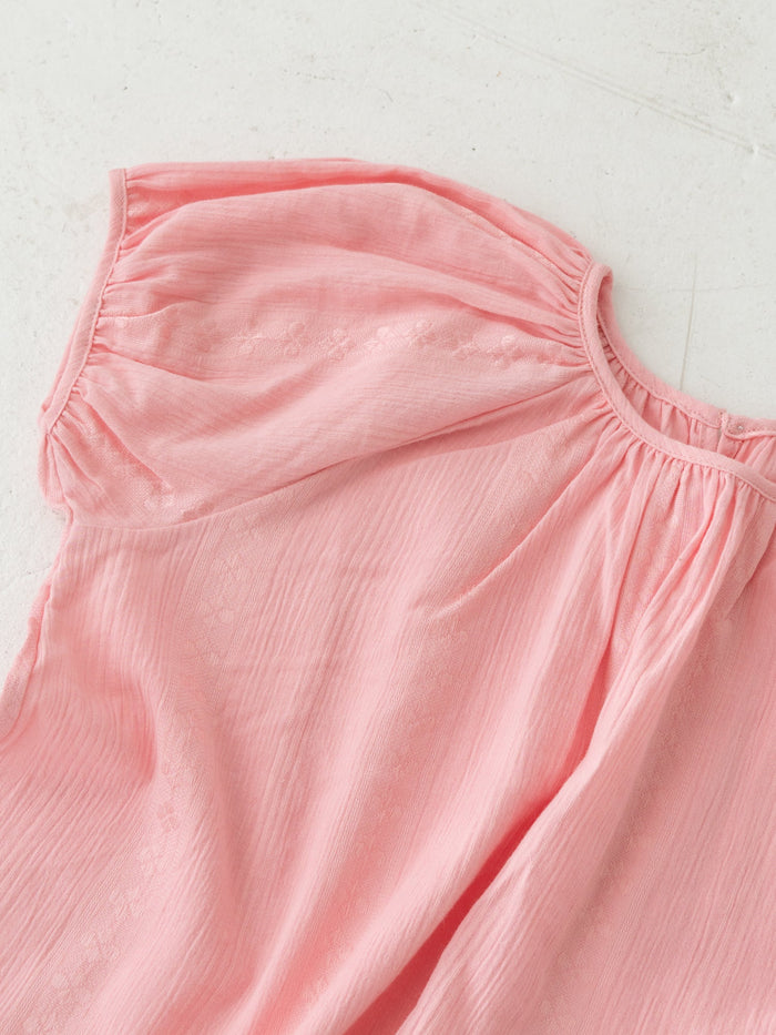 Airy gather blouse