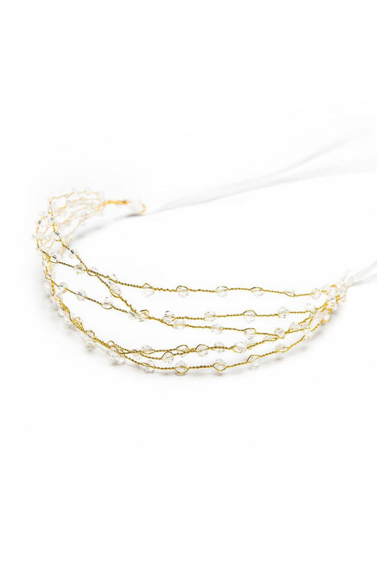 Alloy Headbands with Crystals CH0348 - COCOMELODY