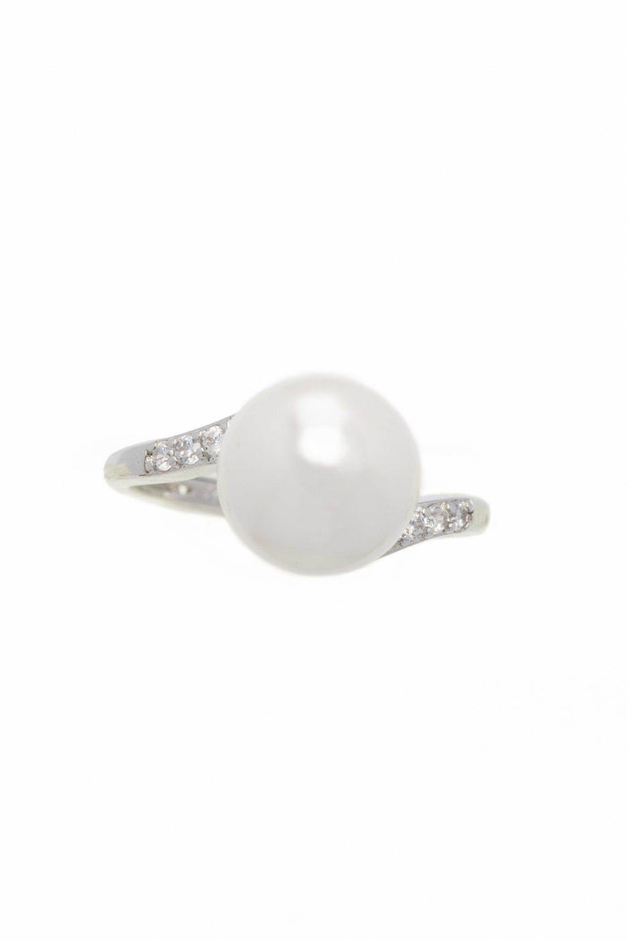 Alloy Rings with Pearl CR0011 - COCOMELODY