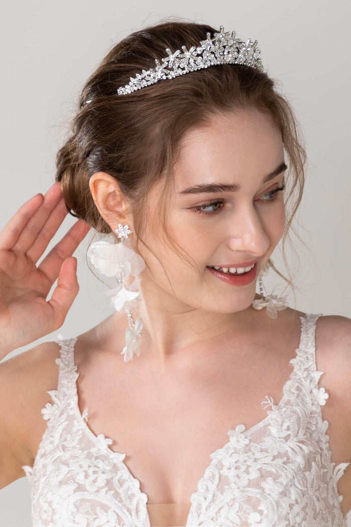 Alloy Tiaras with Crystals CH0367 - COCOMELODY