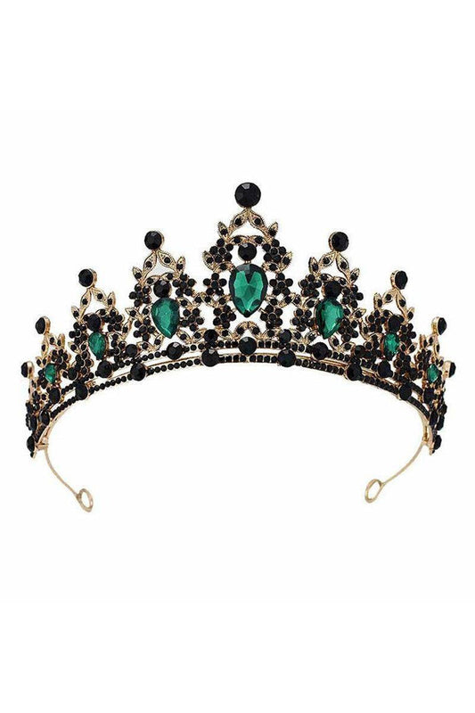 Alloy Tiaras with Rhinestone 783039038301 - COCOMELODY