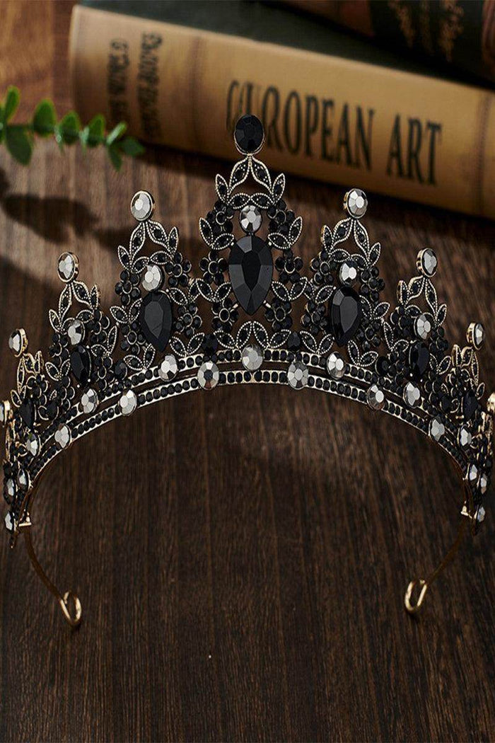 Alloy Tiaras with Rhinestone 783039038301 - COCOMELODY
